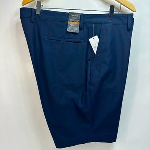 Jos A Bank Men's Traveler Performance Shorts Size 42 Slim Fit Navy Blue …